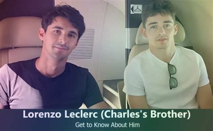Discover The Unseen Influence Of Charles Leclerc's Brother, Lorenzo