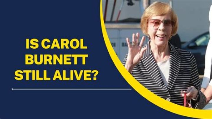 Is Carol Burnett Still Alive In 2023?