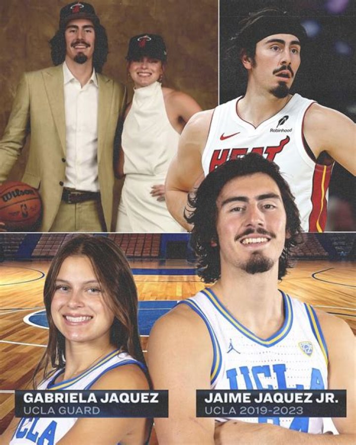 Jaime Jr. And Gabriela Jaquez, Siblings In Basketball